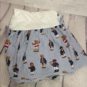 Ralph Lauren Polo Bear Ruffle Bed Skirt Size Full/Double